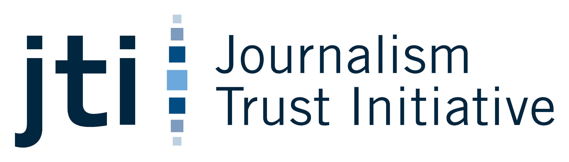 Journalism Trust Initiative logo